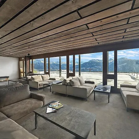 Alpine Club Retreat, Studio, Pool And View * Crans-Montana
